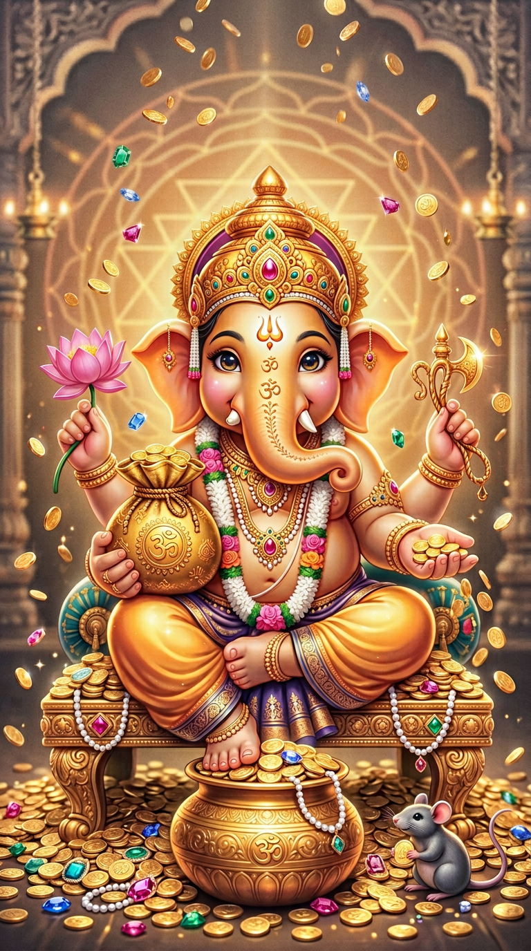 ปางมหาเศรษฐี คณปติ — Cute