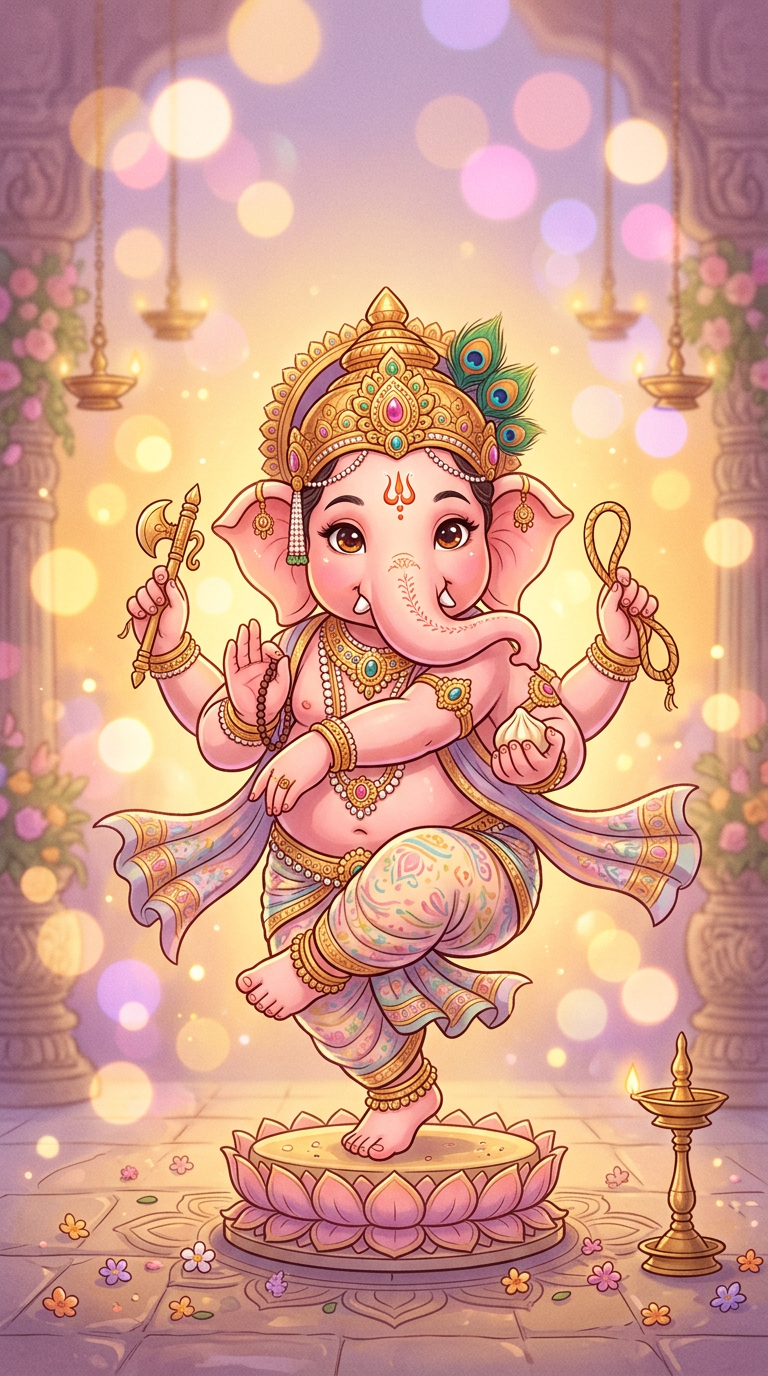 ปางนฤตยะ (เต้นรำ) — Cute