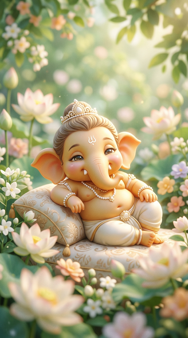 ปางเสวยสุข คณปติ — Cute