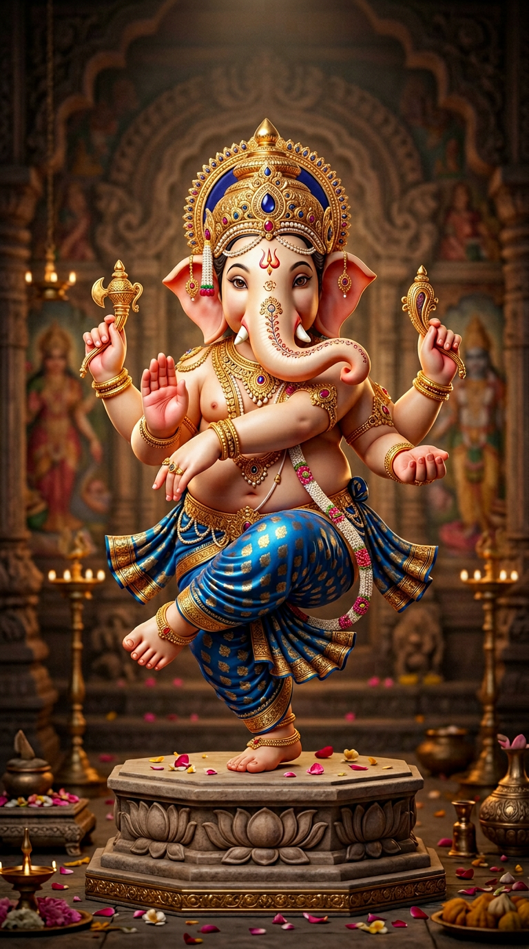 ปางนฤตยะ (เต้นรำ) — Elegant