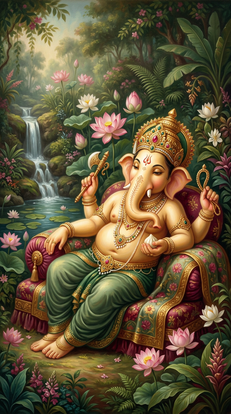 ปางเสวยสุข คณปติ — Elegant