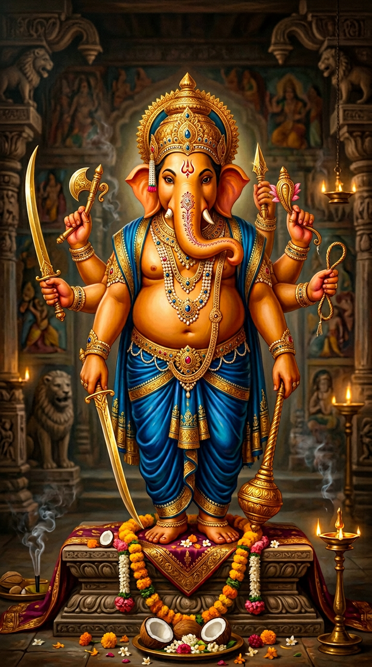 ปางวีระ คณปติ — Elegant