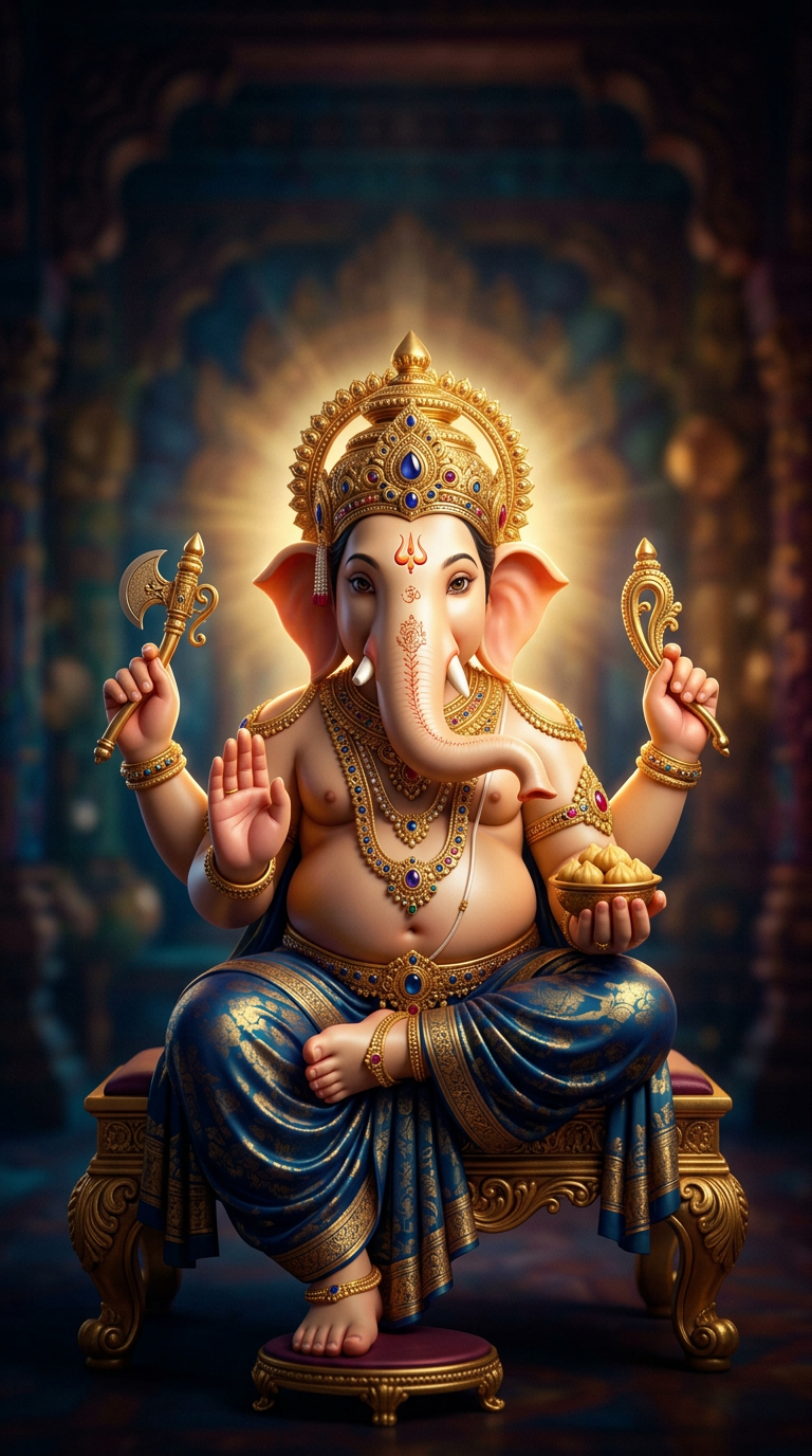 ปางวิฆเนศวร — Elegant